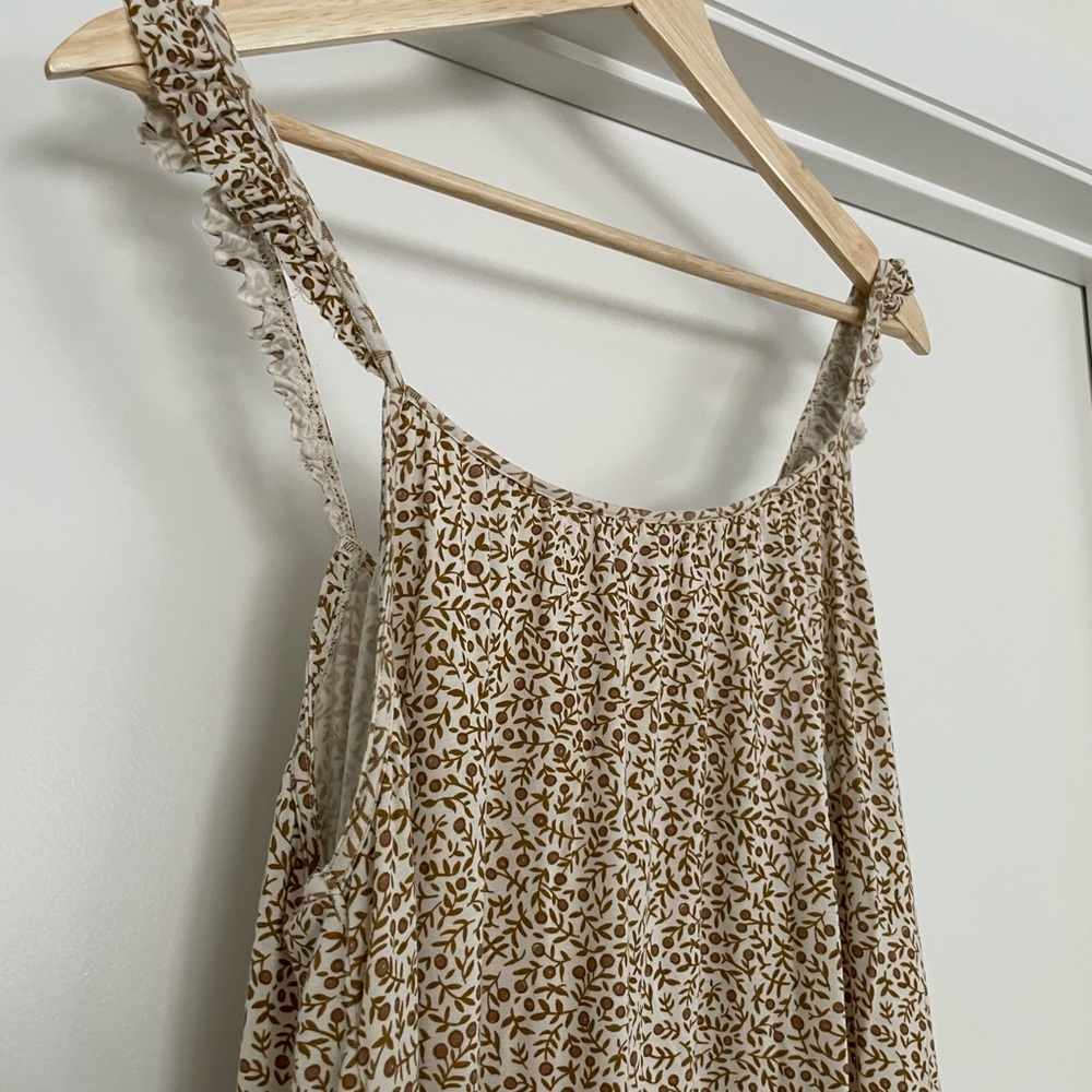 Rylee + Cru Cream Floral Mini Dress - Picture 3 of 7